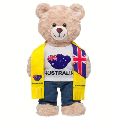 Australia Scarf &amp; T-Shirt Set | Build-A-Bear - US 2634