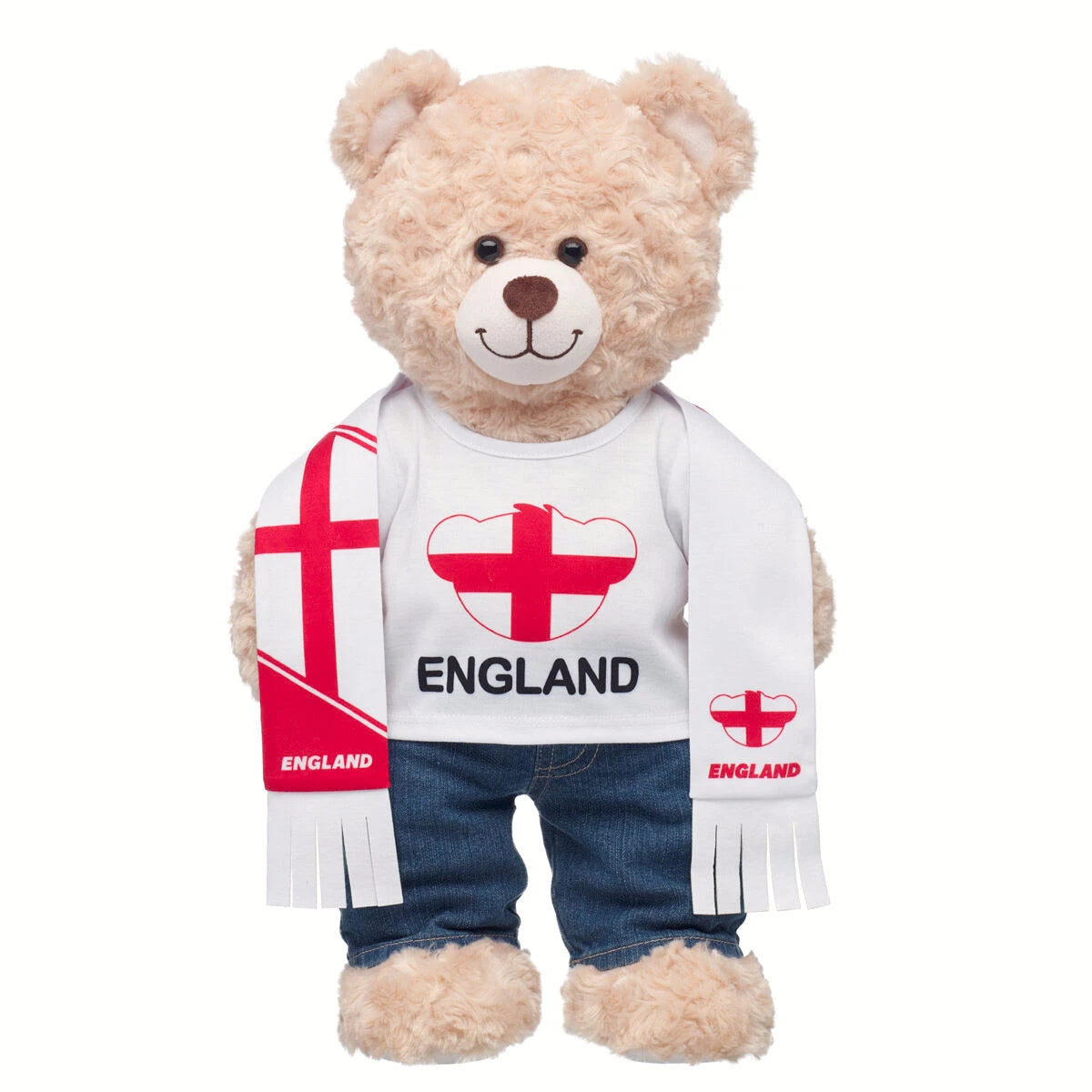 England Scarf &amp; T-Shirt Set | Build-A-Bear - US 8069