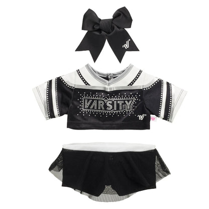 Varsity Spirit All-Star Black Cheer Uniform | Build-A-Bear® - US 5716