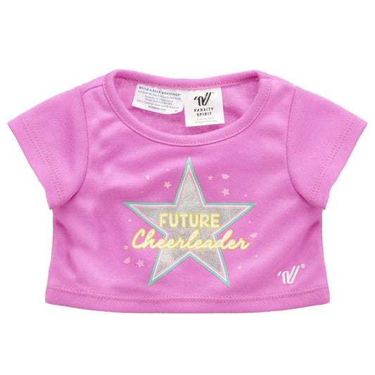 Online-Only Varsity Spirit Future Cheerleader Tee | Build-A-Bear® - US 3250
