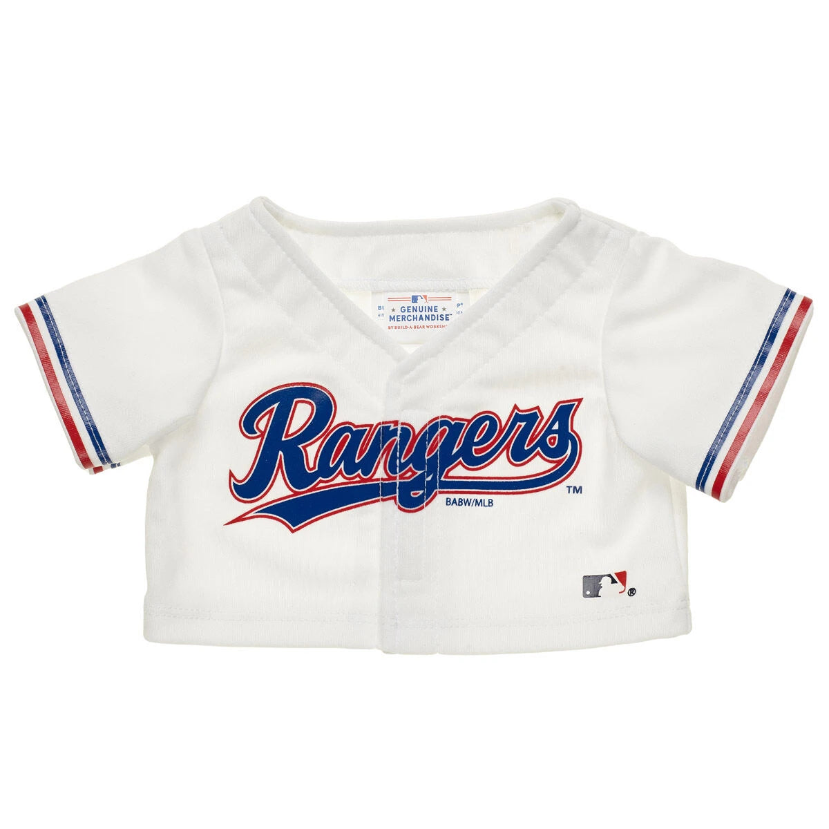 Texas Rangers™ Baseball Jersey for Plush Toys | Build-A-Bear® - US 3996