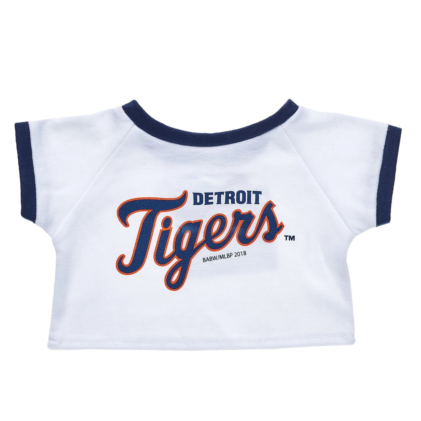 Detroit Tigers™ Baseball T-Shirt for Stuffed Animals | Build-A-Bear® - US 1159