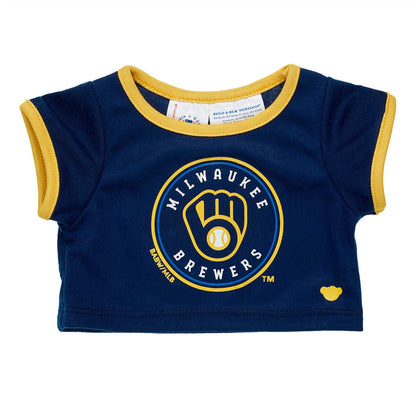 Milwaukee Brewers™ Baseball T-Shirt for Stuffed Animals | Build-A-Bear® - US 8943
