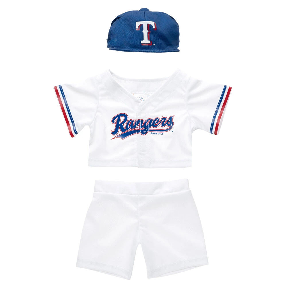 Texas Rangers™ Uniform 3 pc. for Stuffed Animals | Build-A-Bear® - US 0358