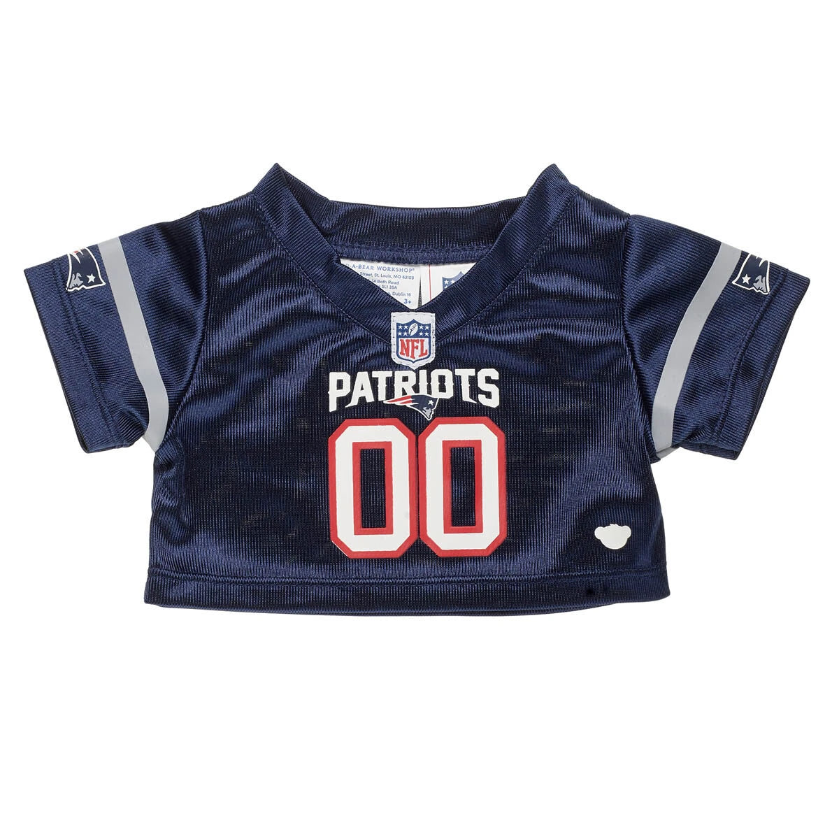 New England Patriots Football Jersey for Stuffed Animals - US 9961