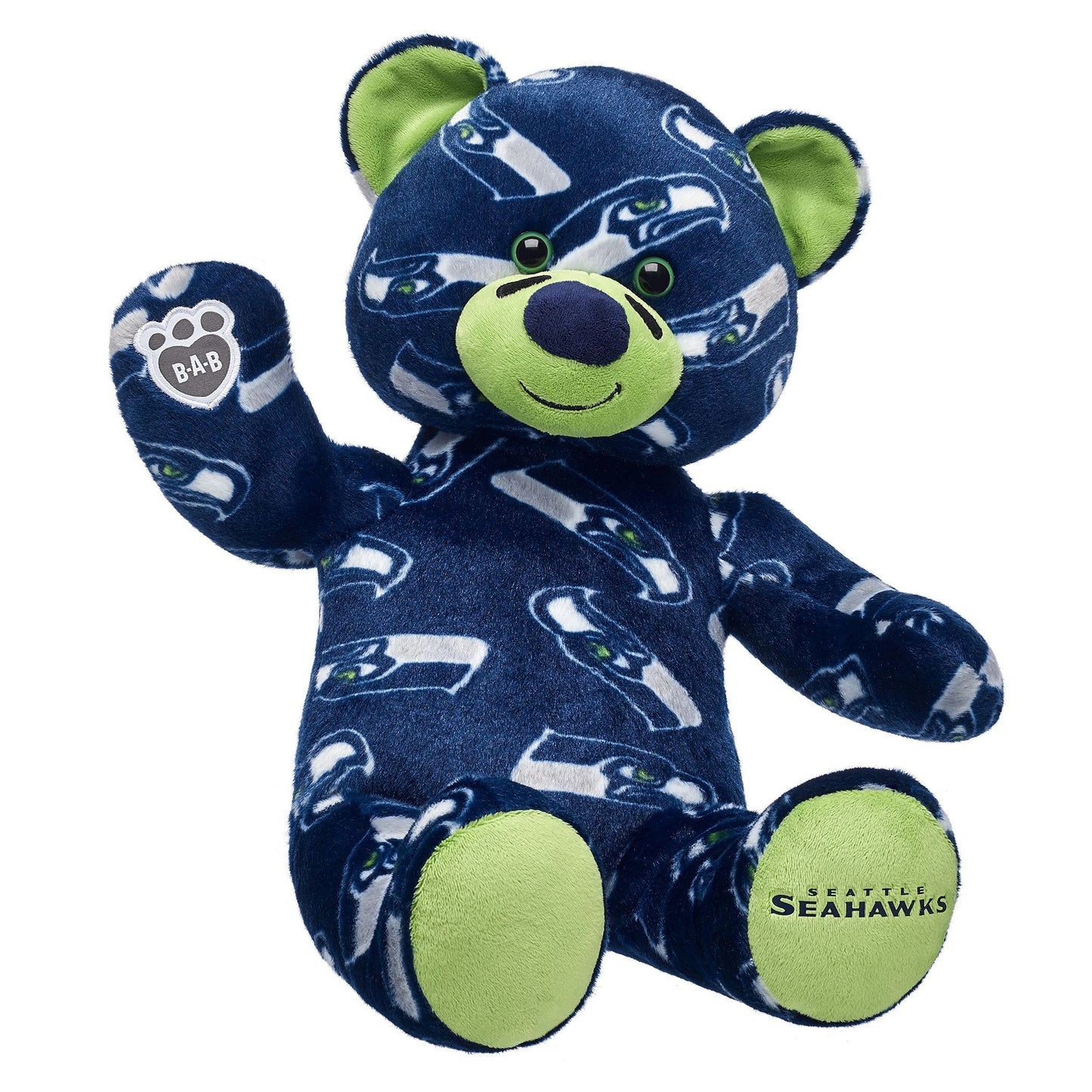 Seattle Seahawks Teddy Bear | Build-A-Bear® - US 3486