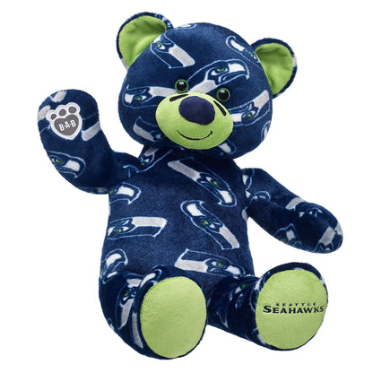 Seattle Seahawks Teddy Bear | Build-A-Bear® - US 3486