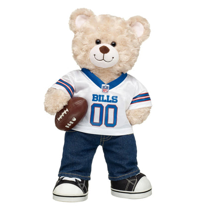 Happy Hugs Teddy Football Buffalo Bills Gift Set | Build-A-Bear® - US 6503
