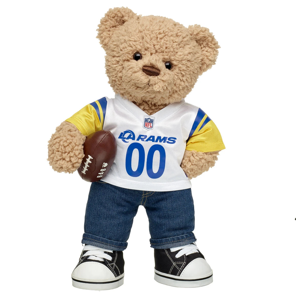 Timeless Teddy Football Los Angeles Rams Gift Set | Build-A-Bear® - US 7692