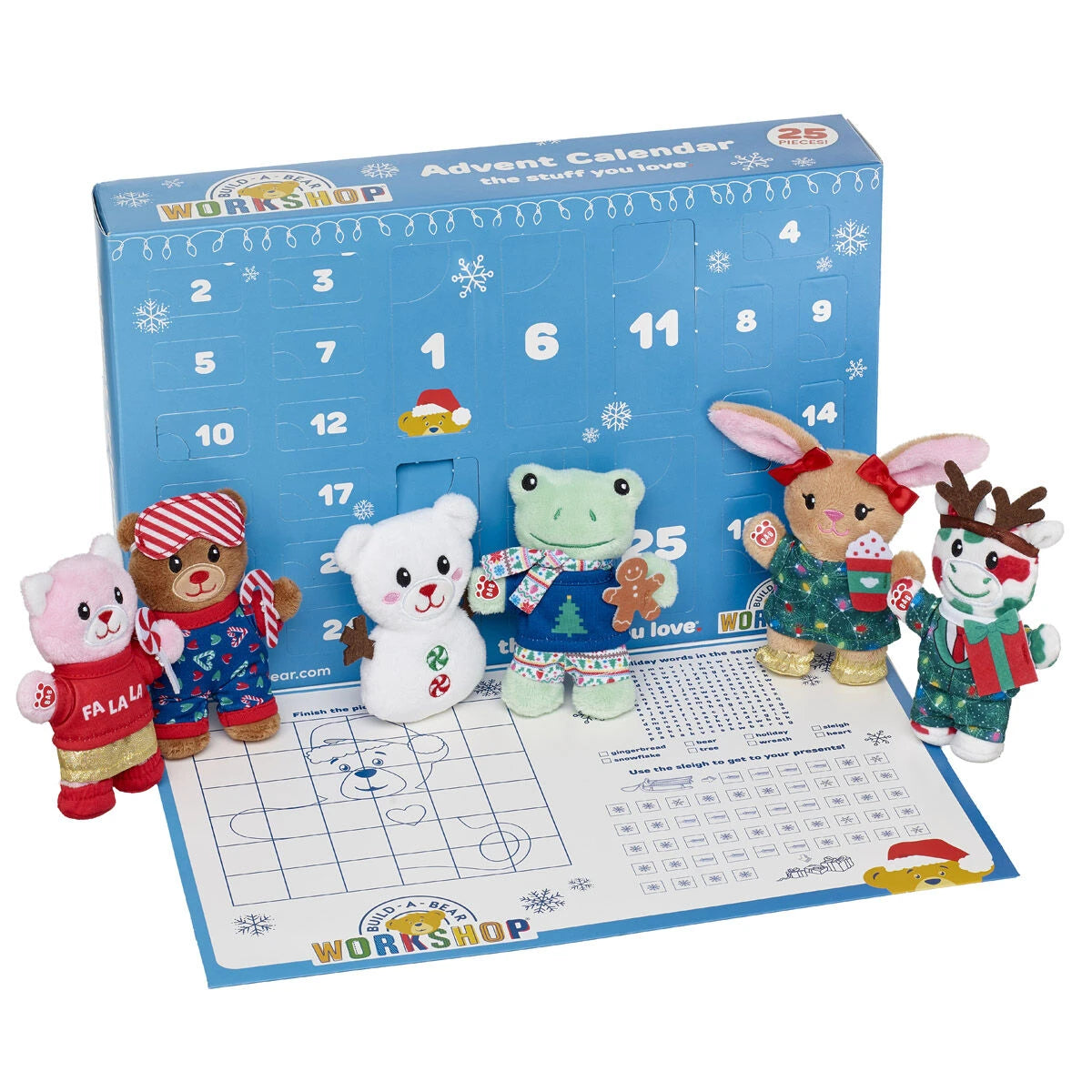2025 Advent Calendar - 25 Pieces Included | Build-A-Bear® - US 7479