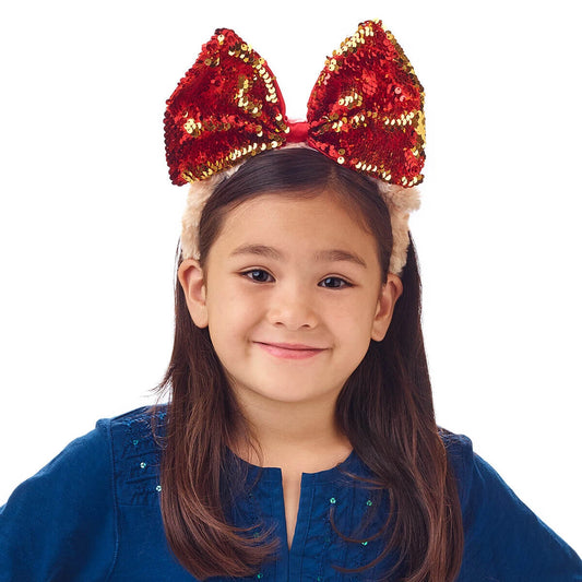 Sequin Bow Bear Headband for Kids | Build-A-Bear® - US 4769
