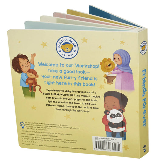 "Friends Forever" Board Book | Build-A-Bear® - US 5659