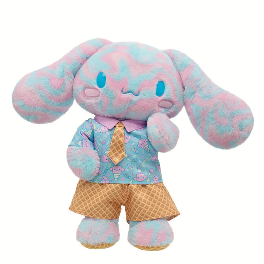Sanrio Hello Kitty &amp; Friends Bubblegum Ice Cream Cinnamoroll Plush | Build-A-Bear - US 9917