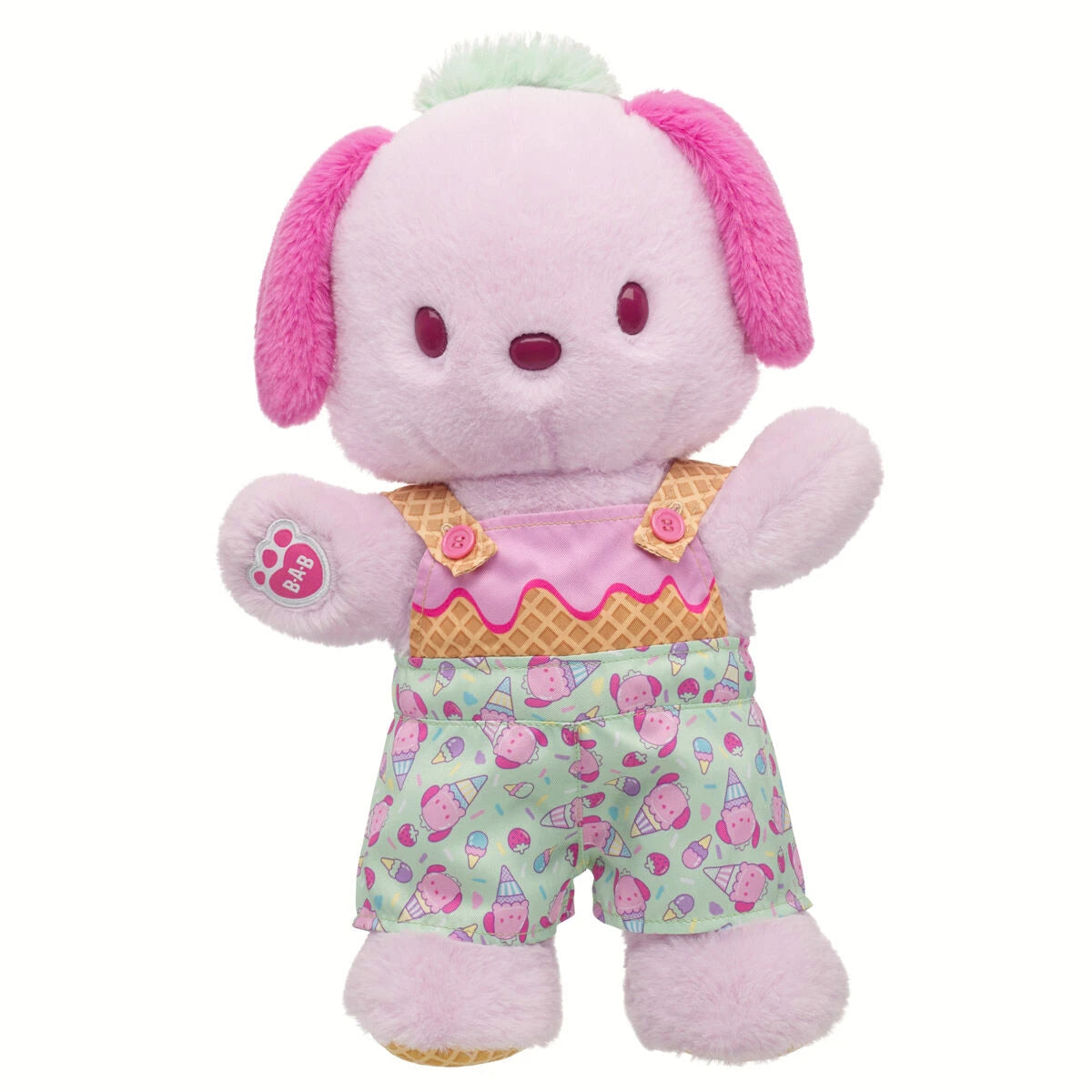 Sanrio Hello Kitty &amp; Friends Strawberry Ice Cream Pochacco Plush | Build-A-Bear - US 6671