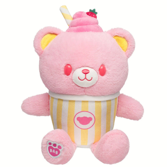 Strawberry Lemonade Bear Slushie Plushie | Build-A-Bear - US 3297