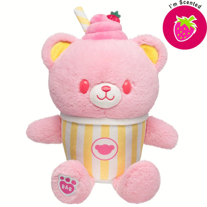 Strawberry Lemonade Bear Slushie Plushie Scented | BAB - US 8101