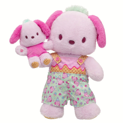 Sanrio Hello Kitty &amp; Friends Strawberry Ice Ice Cream Pochacco Plush | Build-A-Bear - US 5928