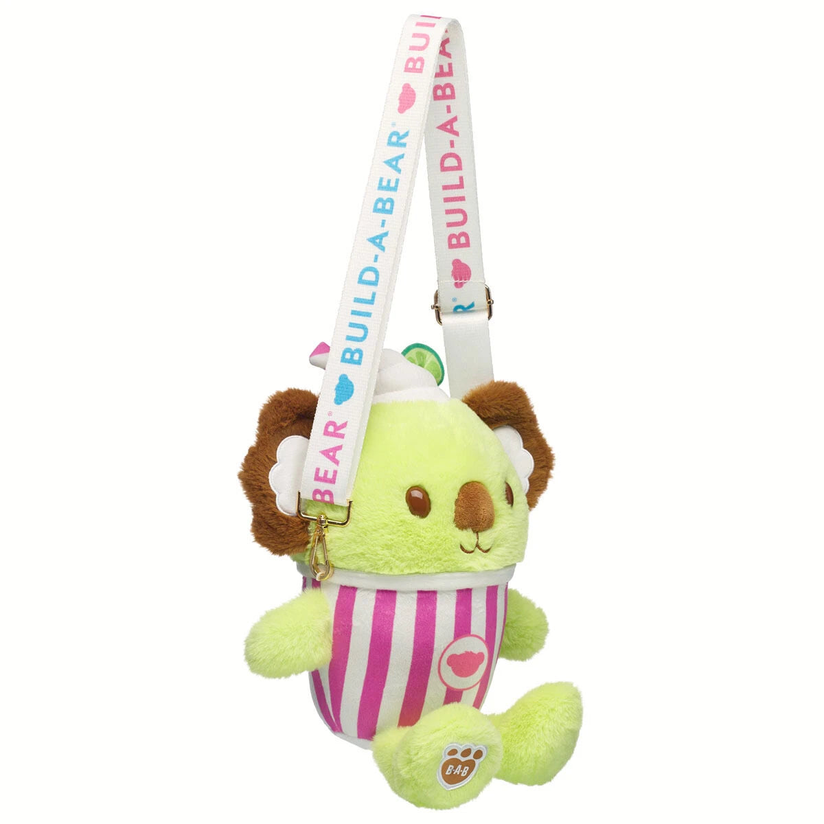 Coconut Lime Koala Slushie Plushie w/ Carrying Strap | BAB - US 5529