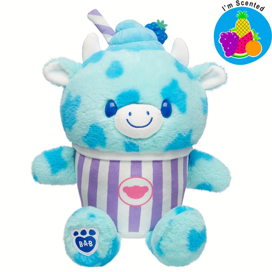 Blue Raspberry Cow Slushie Plushie Scented Gift Set | BAB - US 7596