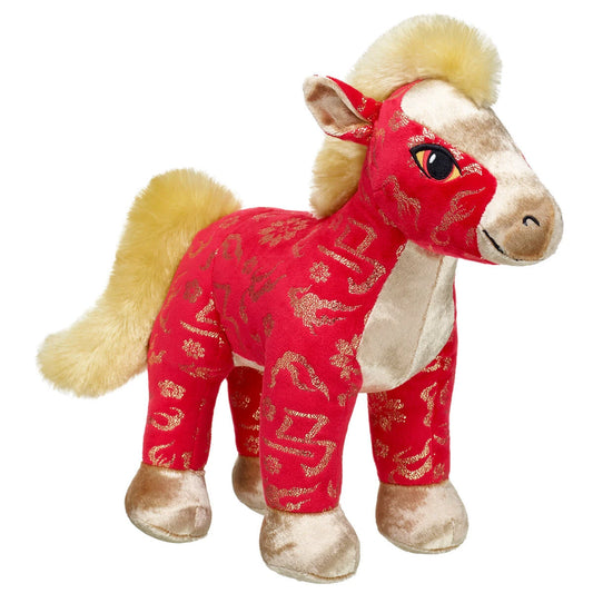 Red &amp; Gold Horse | Build-A-Bear - US 3608