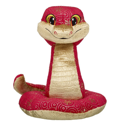 Lunar New Year Red and Gold Snake Stuffed Animal | Build-A-Bear® - US 5634
