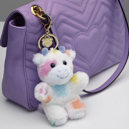 Colorful Splatter Cow Plush Bag Charm | Build-A-Bear - US 4768