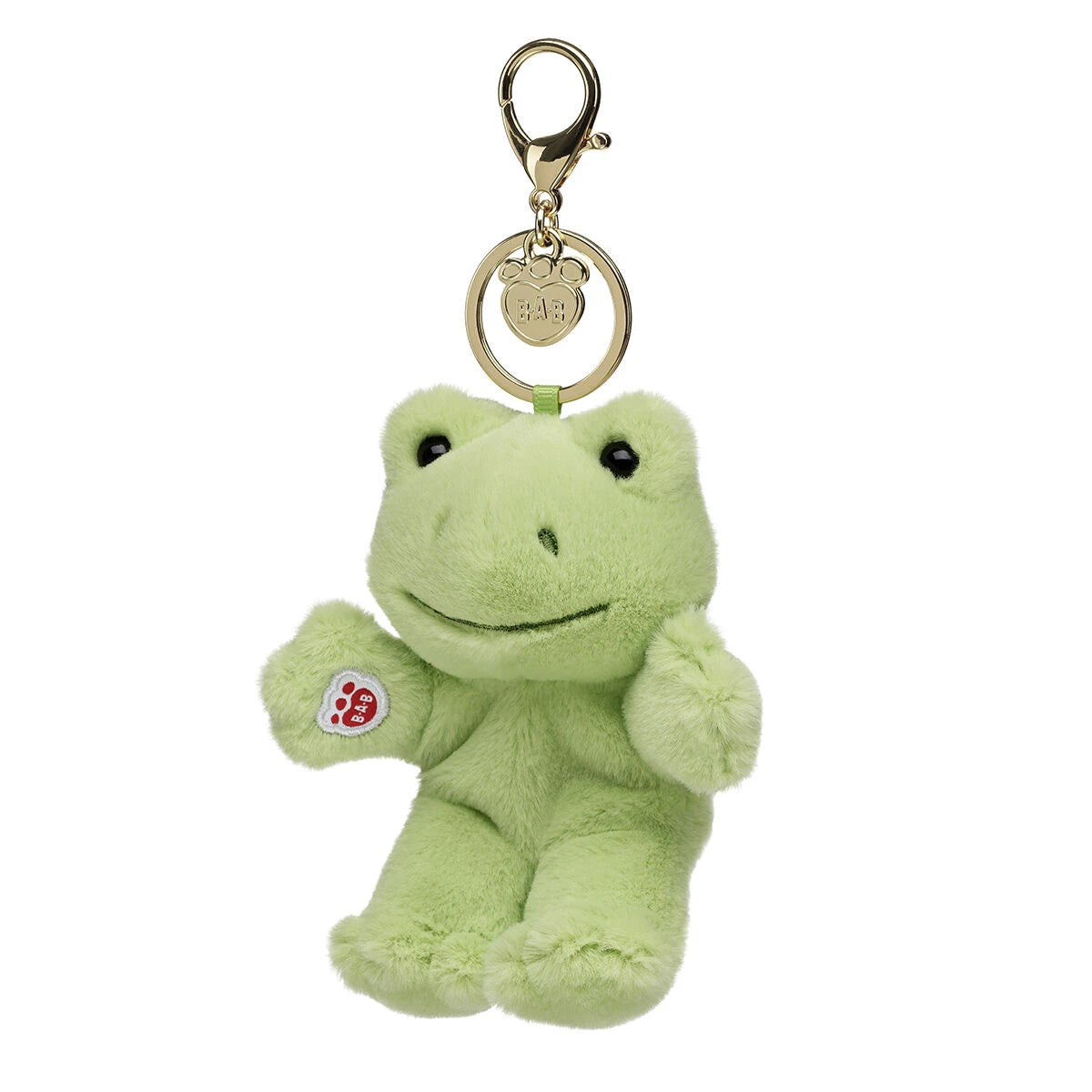 Spring Green Frog Plush Bag Charm | Build-A-Bear - US 9503