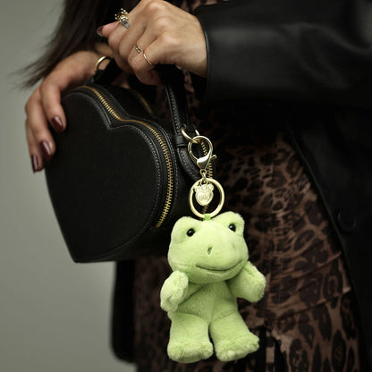 Spring Green Frog Plush Bag Charm | Build-A-Bear - US 8459