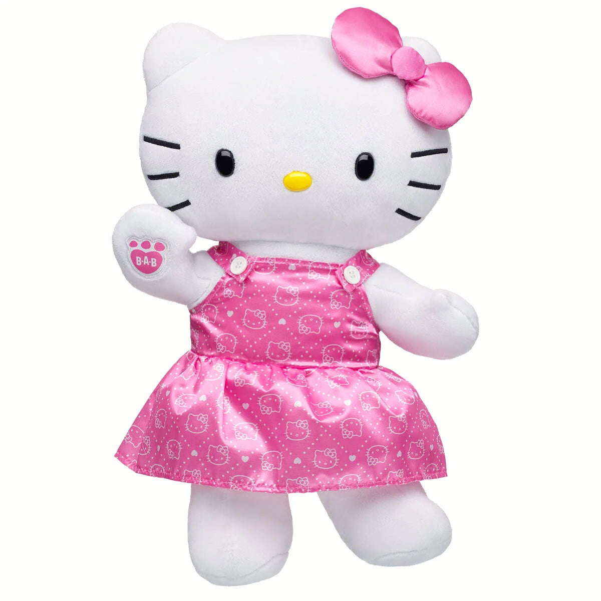 Sanrio Pink Bow Hello Kitty Plush w/ Pink Dress - US 3606
