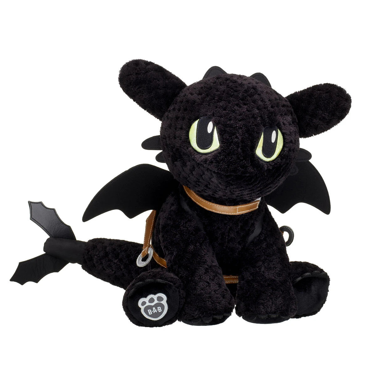 How to Train Your Dragon Toothless Plush &amp; Saddle | Build-A-Bear® - US 5421