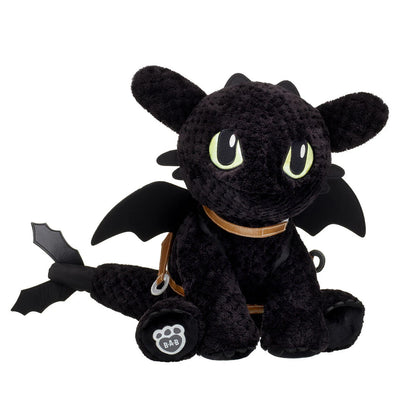 How to Train Your Dragon Toothless Plush &amp; Saddle | Build-A-Bear® - US 5421