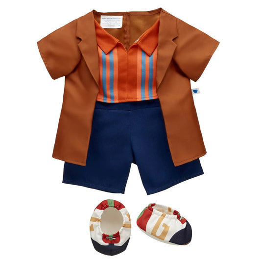 Doctor Who Fifteenth Doctor Costume &amp; Sonic Screwdriver Set | Build-A-Bear® - US 0802