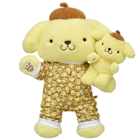 Sanrio® Pompompurin™ Plush with Mini Bean® | Build-A-Bear® - US 9300