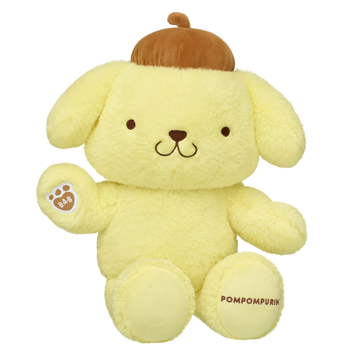 Sanrio® Pompompurin™ Plush with Mini Bean® | Build-A-Bear® - US 9300