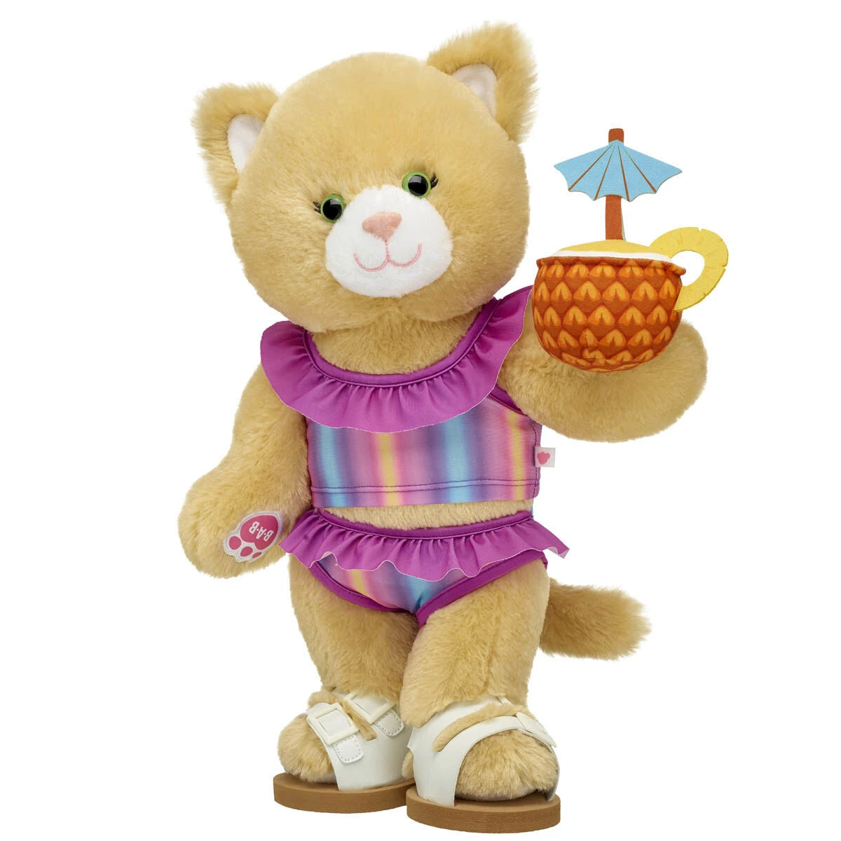 Jennifur Cat Plush Summer Gift Set | Build-A-Bear® - US 5589
