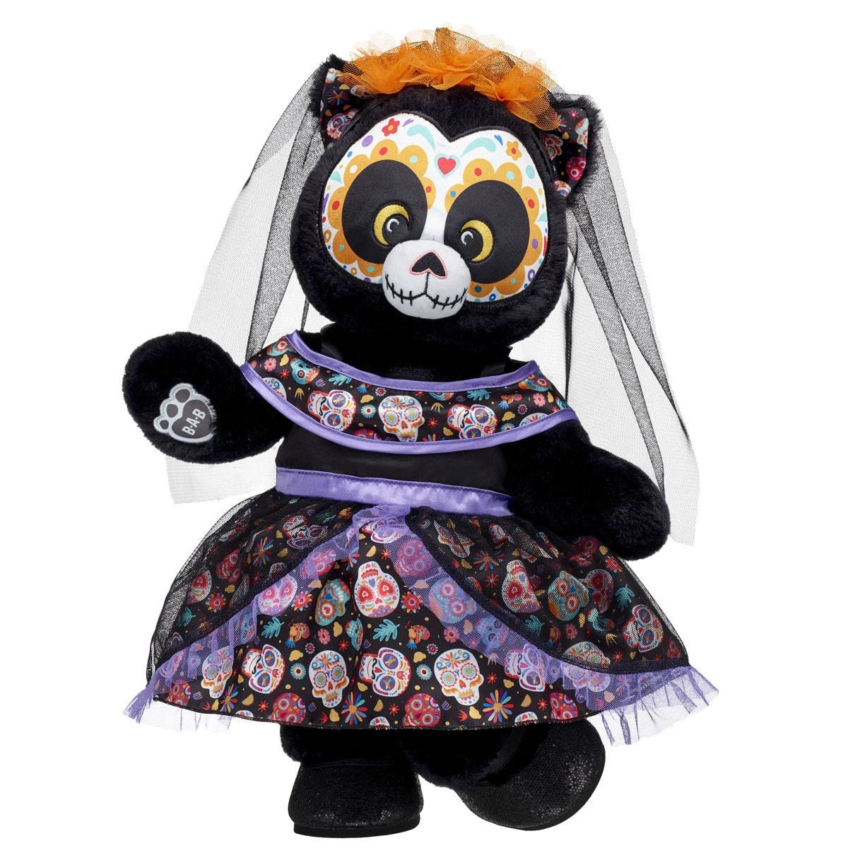 Día de los Muertos Cat Plush Dress Gift Set | Build-A-Bear® - US 4590