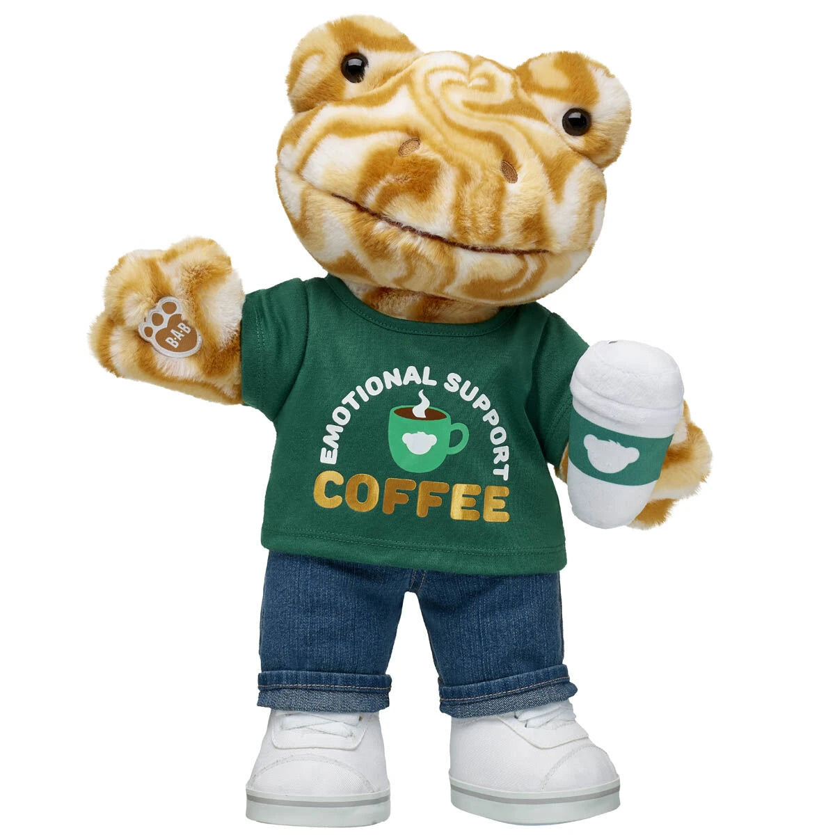 Frappe Frog Stuffed Animal Emotional Support Set | Build-A-Bear® - US 0412