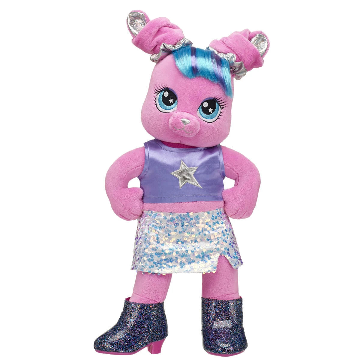 Honey Girls Risa Rabbit Sparkly Plush Toy Gift Set - US 4031