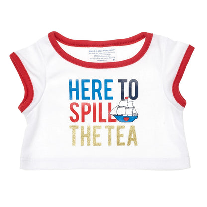 Here to Spill the Tea T-Shirt for Stuffed Animals | Build-A-Bear® - US 0258