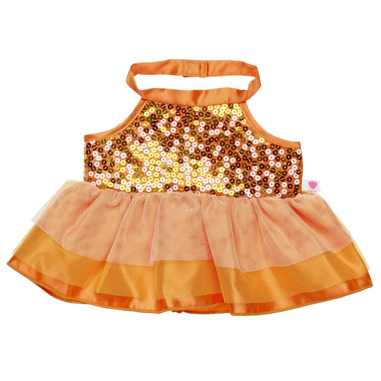 Candy Corn Sparkle Dress for Plush Toys | Build-A-Bear® - US 4071
