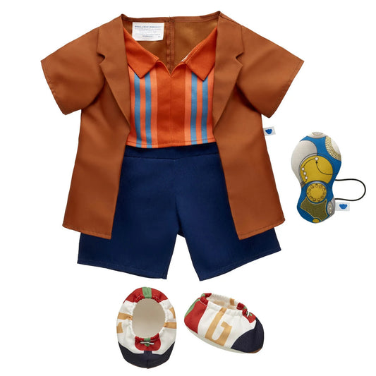 Doctor Who Fifteenth Doctor Costume &amp; Sonic Screwdriver Set | Build-A-Bear® - US 0802
