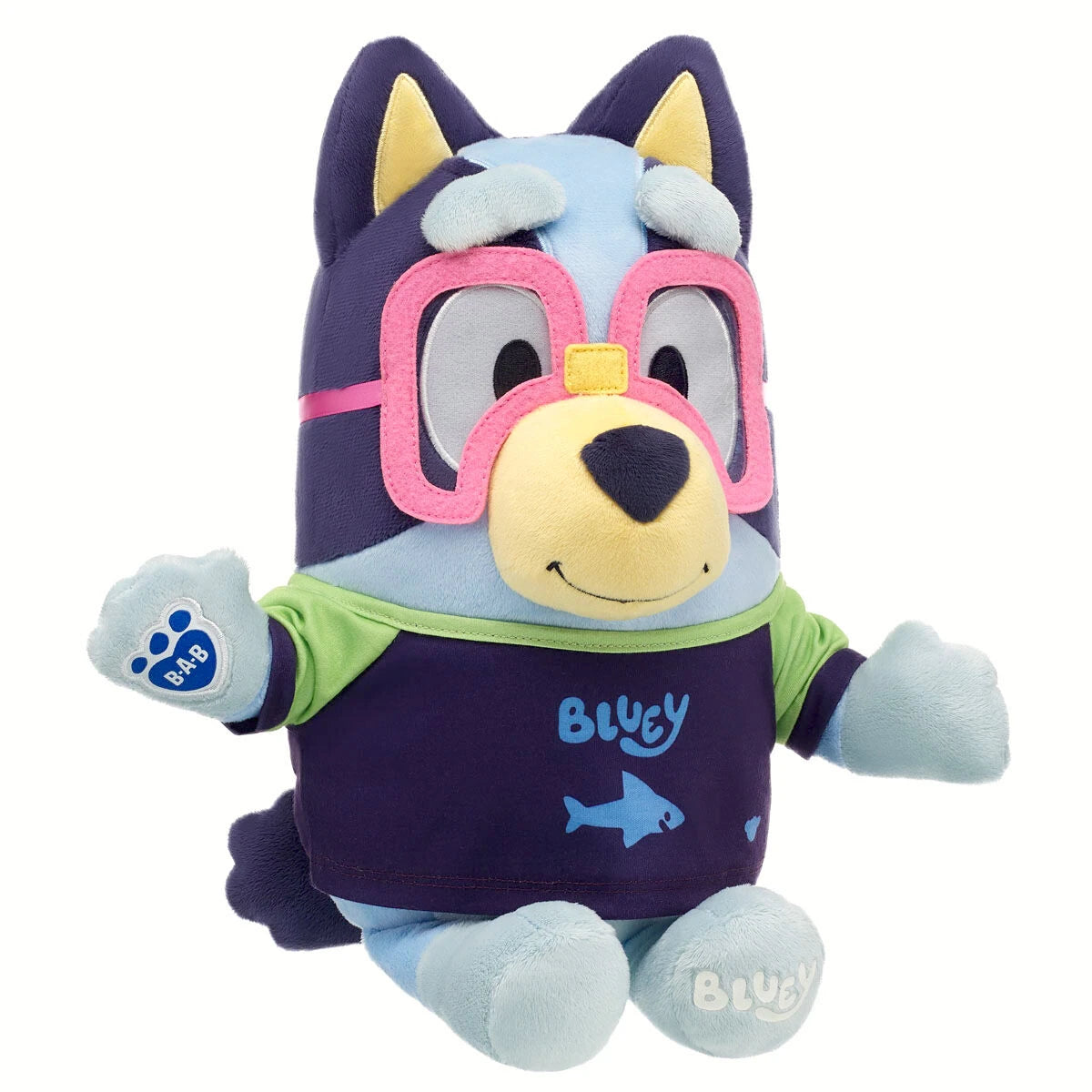 Bluey Plush w/ Swim Shirt &amp; Goggle Set | Build-A-Bear - US 5351