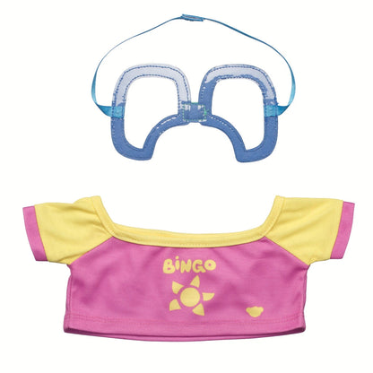 Bingo Plush w/ Swim Shirt &amp; Goggle Set | Build-A-Bear - US 2159