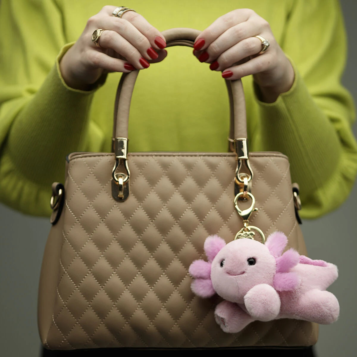 Axolotl Plush Bag Charm | Build-A-Bear - US 5530