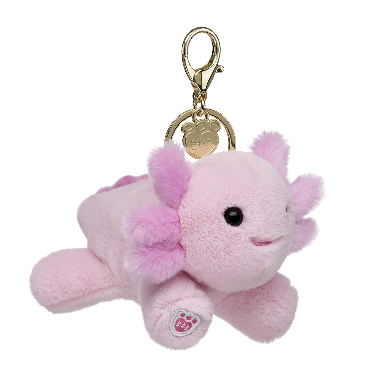 Axolotl Plush Bag Charm | Build-A-Bear - US 5530