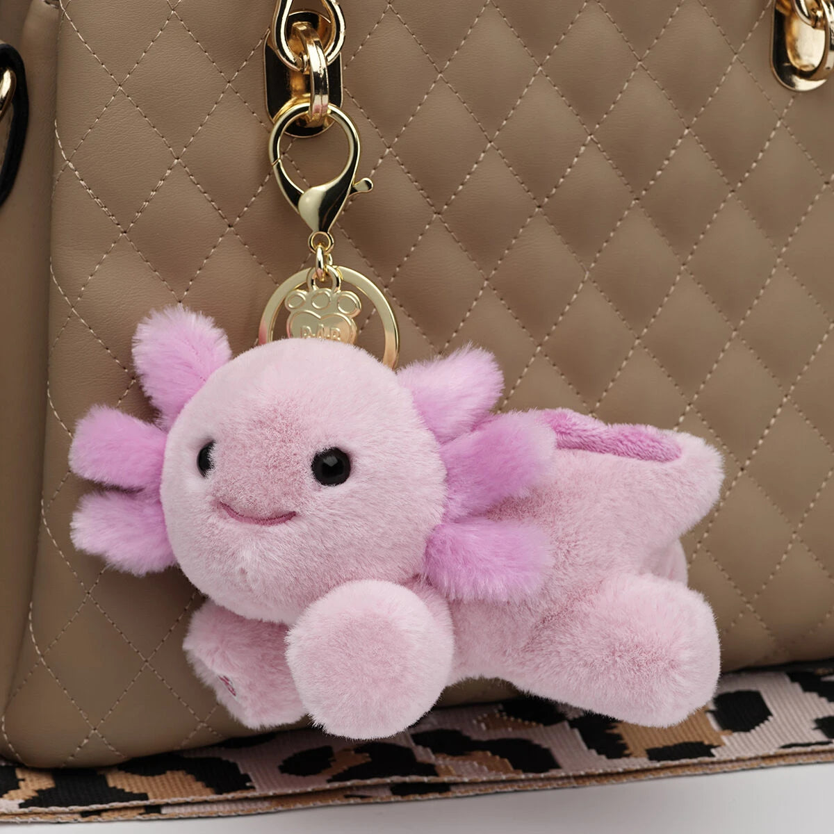 Axolotl Plush Bag Charm | Build-A-Bear - US 7410