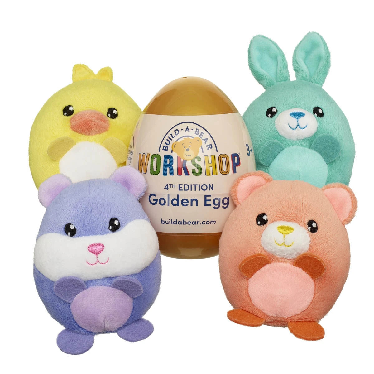 4th Edition Golden Egg - Includes 1 Surprise Mini Plush | Build-A-Bear® - US 2746