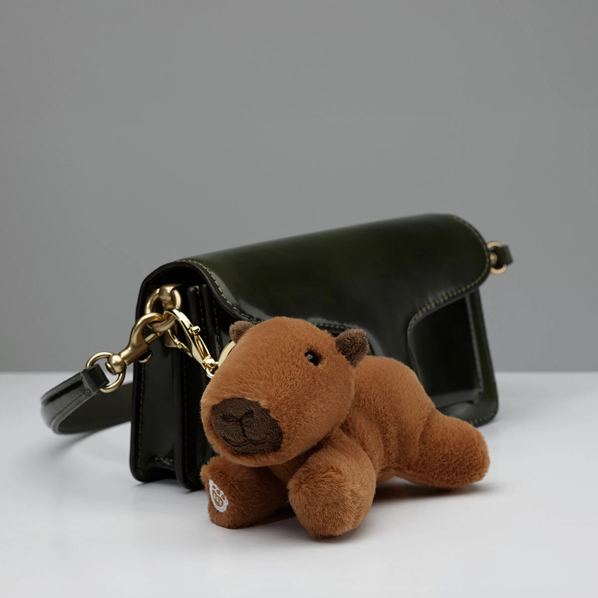 Capybara Plush Bag Charm | Build-A-Bear - US 1218