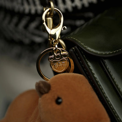 Capybara Plush Bag Charm | Build-A-Bear - US 1846