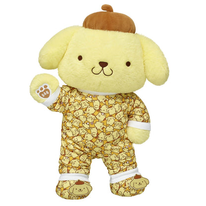 Sanrio Hello Kitty and Friends® Pompompurin™ Stuffed Animal Gift Set with Sleeper and Slippers | Build-A-Bear® - US 9886